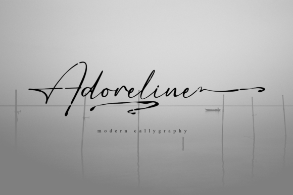 Adoreline: A Beautiful Font for Handmade Creators