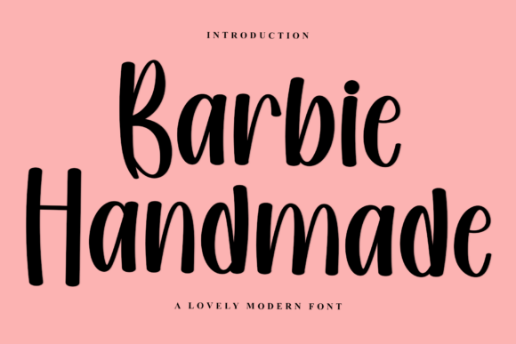Barbie Handmade: A Warm Script for Branding Projects