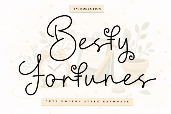 Besty Fortunes: A Script Font That Adds Rhythm to Branding