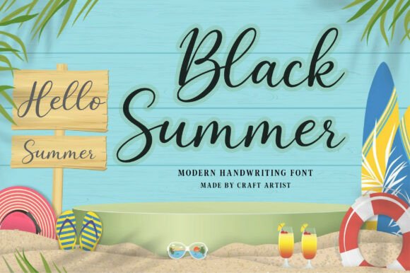 Black Summer: The Font That Elevates Your Campaigns