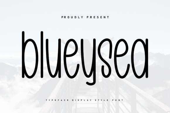 Blueysea: A Handwritten Font for Editorial Expression