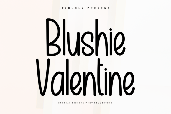 Blushie Valentine: A Font That Brings Handmade Magic to Life