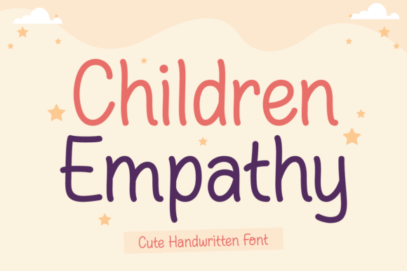 Children Empathy: A Font for Heartfelt Campaigns