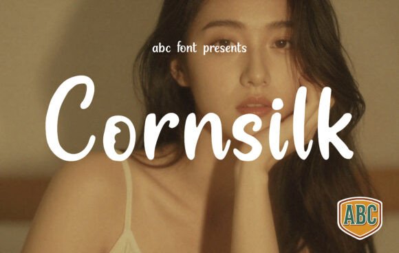 Cornsilk: A Script Font for Crafters and Product Creators