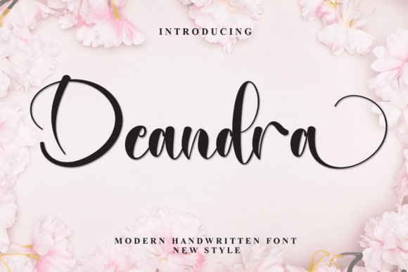 Deandra: A Script Font That Elevates Branding with Grace