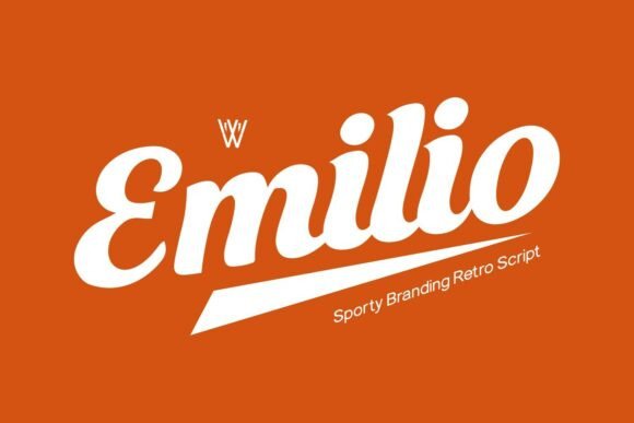 Emilio: A Bold Script Font for Dynamic Branding