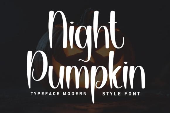 Night Pumpkin: A Warm, Handwritten Font for Digital Design