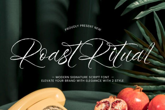 Roast Ritual: A Font That Speaks with Grace