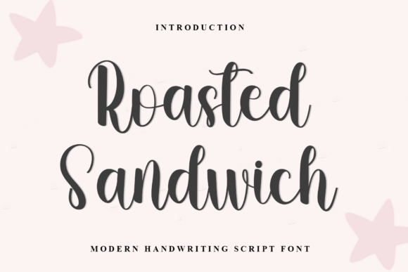 Roasted Sandwich: A Font for Crafting with Character