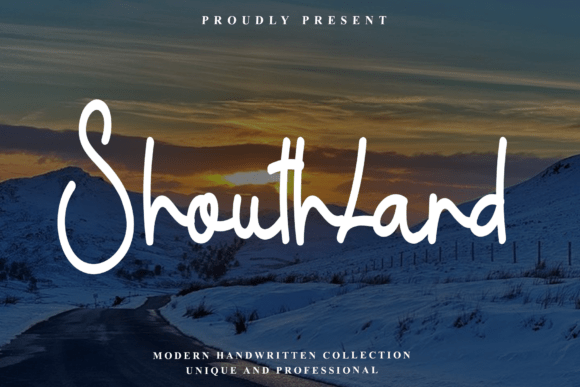 Shouthland: A Font That Breathes Life Into Your Handmade Creations