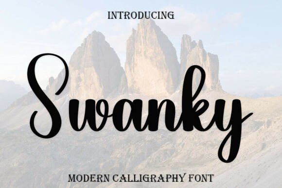 Swanky: A Font That Elevates Every Handmade Detail