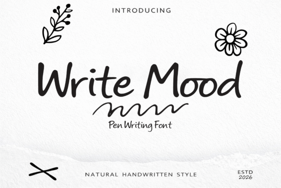 Write Mood: The Handwritten Font That Elevates Your Brand